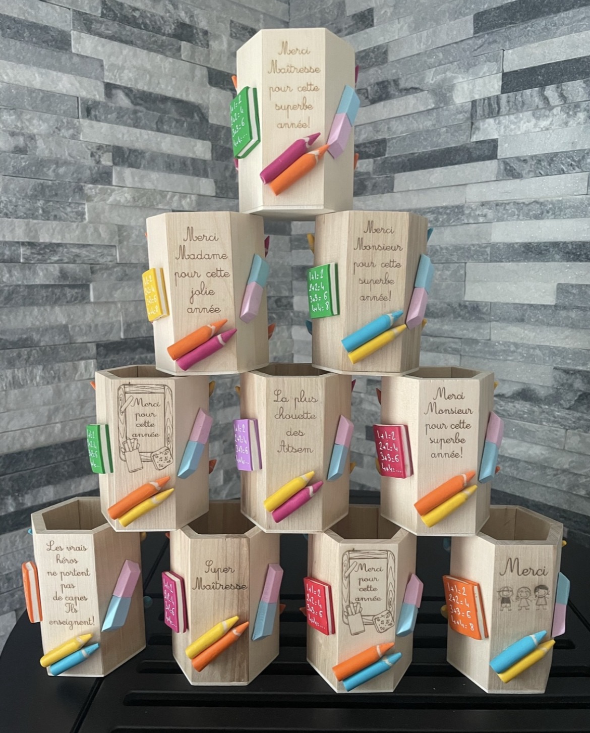 Pot à crayons