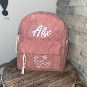 Sac à dos velours