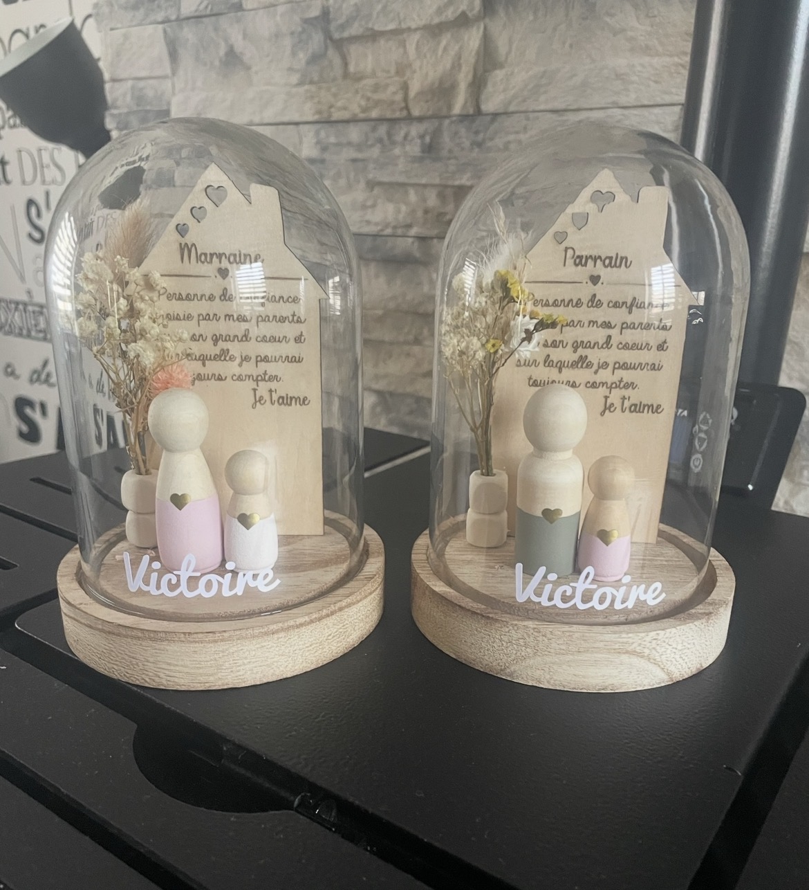 Cloche parrain/marraine – Image 4